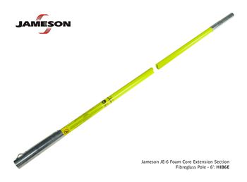 Jameson JE-6 Foam Core Extension Section Fibreglass Pole - 6ft