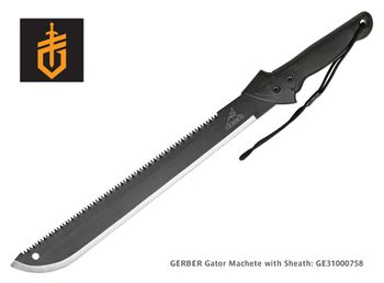 GERBER Gator Machete with Sheath