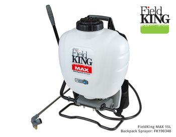 FieldKing Max 15L Backpack Sprayer