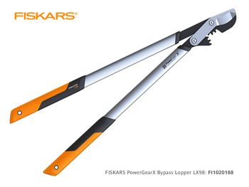 Fiskars PowerGearX Bypass Lopper LX98 - Large