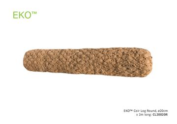 EKO™ Coir Log Round 20cm diameter x 2.0m Long