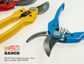 Bahco Small Hobby Secateur (each) - Red, Blue & Yellow