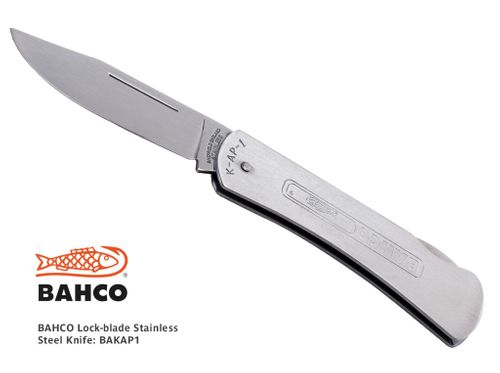 BAHCO Lock-blade Stainless Steel Knife