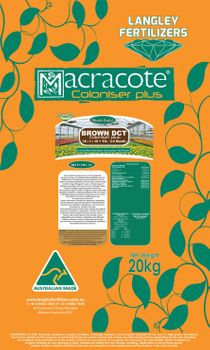 Macracote Coloniser Plus Brown 3-4m (20kg) 18-1-8+TE