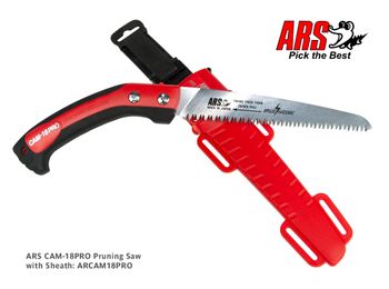 ARS CAM-18PRO Pruning Saw with Sheath 18cm