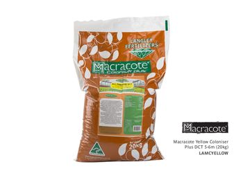 Macracote Coloniser Plus Yellow 5-6m (20kg) 15-3-9+TE