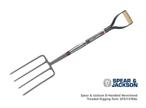 Spear & jackson neverbend store professional digging fork 1570al