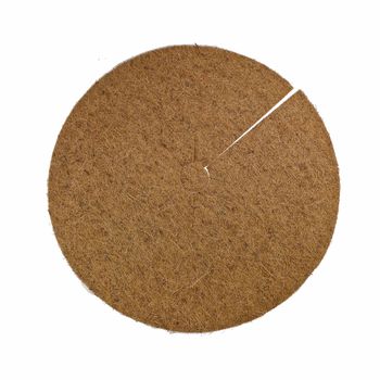 Coir Weed Mats Rounds, 60cm Diameter - 50/Pack