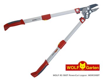 Wolf Anvil PowerCut Loppers, Telescopic 65-90cm