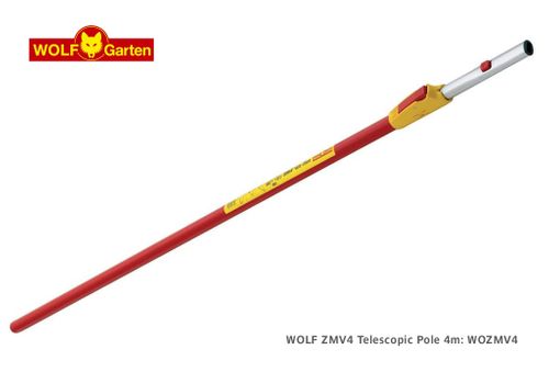 WOLF ZMV4 Telescopic Pole, 4m