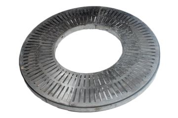PINNACLE Tree Grate/Grille - Round - Galv    **  Special run-out price  **  (was $907)