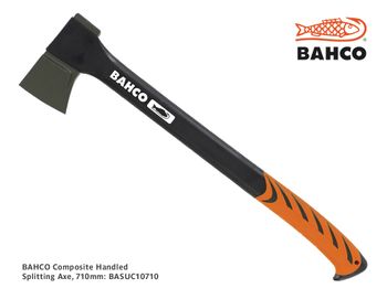 Bahco Composite Handled Splitting Axe, 710mm, 1.55kg
