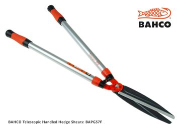 BAHCO Telescopic Handled Hedge Shears