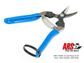 ARS Curved Nose Snip - Blue Grip