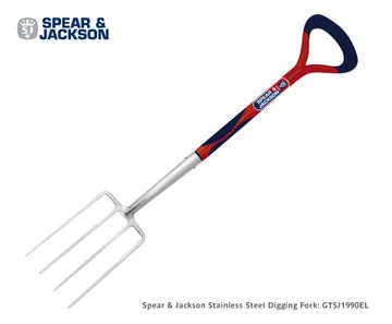 S&J Stainless Steel Digging Fork (was: GTSJERGOF)