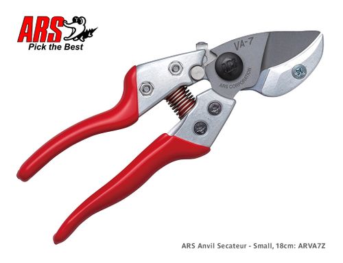 ARS Anvil Secateurs - Small, 18cm