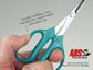 ARS Curved Blade Mini Handicraft Scissors