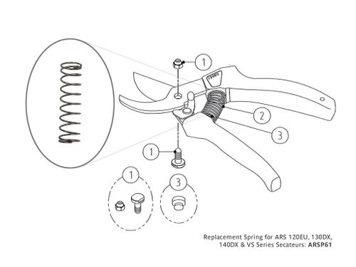 ARS Spring 120EU/130/140/V7Z/VS8Z/V9Z (Repl SP218)