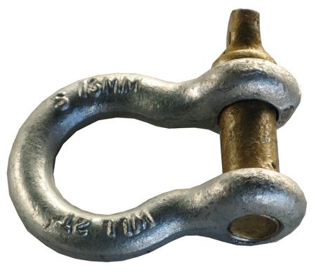 Bow Shackle 3.2tonne WLL Galvanised