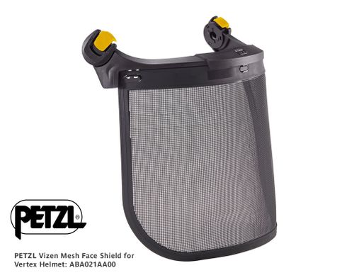 Petzl Vizen Mesh Face Shield for Vertex Helmet