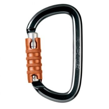 PETZL AmD Alloy Carabiner Tri Lock M34ATLN