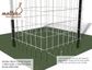 Mallee Mesh Cattle Guard Kit, 1.95m H x 750mm, 5mm wire, 2 panels, 2 1.8star pickets, 15m barb wire