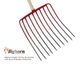 Bighorn Forged 10 Tine Mulch Fork with Steel D-Handle (Repl. BH10TF)