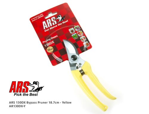 ARS Bypass Pruner 18.7cm - Yellow