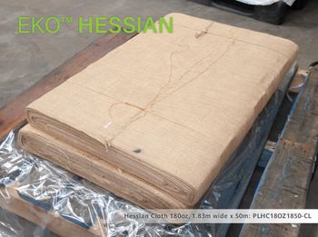 Hessian Cloth 18oz, 1.83m wide x 50m