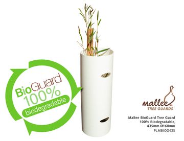 Mallee BioGuard Tree Guard, 100% Biodegradable, 435mm Ø160mm 150/pack
