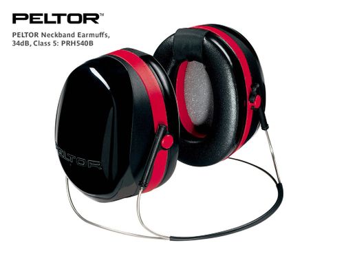 PELTOR Neckband Muffs 34db Class 5 (was: PRH10B)