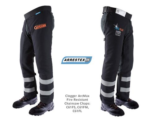 Clogger ArcMax Gen3 Fire Resistant Chainsaw Chaps - Large (was C61FL)