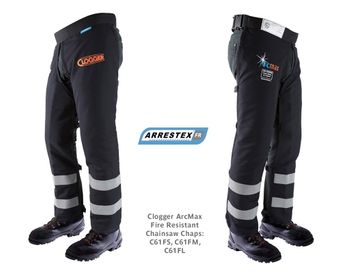 Clogger ArcMax Fire Resistant Chainsaw Chaps