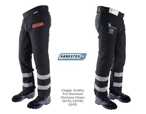 Clogger ArcMax Gen3 Fire Resistant Chainsaw Chaps - Small (was C61FS)