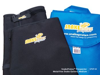 SnakeProtex™ PROSPECTOR Metal-free Snake Gaiters - Medium