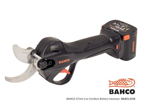 Cordless Battery Powered Secateurs 37 mm