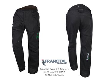 Francital Everest R Trousers - XSmall (72-76cm)