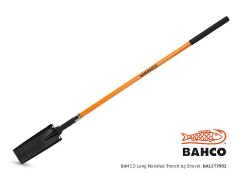 BAHCO Long Handled Trenching Shovel