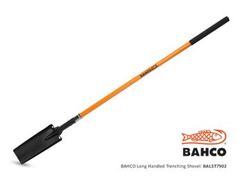 BAHCO Long Handled Trenching Shovel