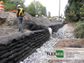 Flex MSE Vegetated Wall System - Geobag and Locking Plate