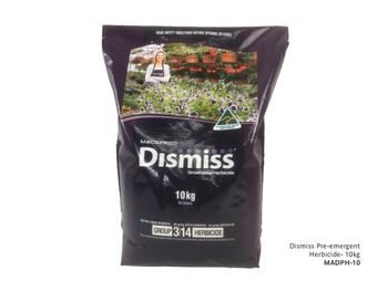 Dismiss Pre-emergent Herbicide - 10kg