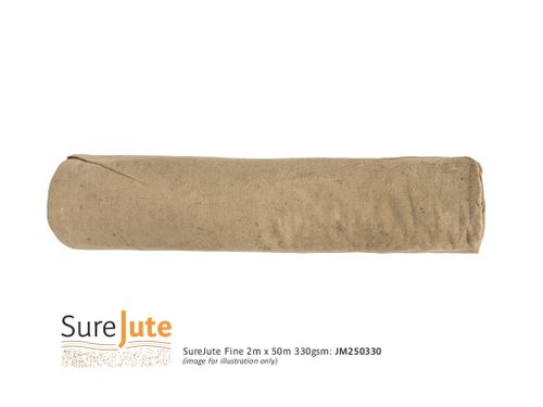 SureJute Fine 2m x 50m 330gsm / Non Slit