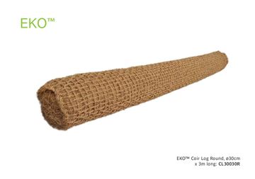 EKO™ Coir Log Round 30cm diameter x 3m Long