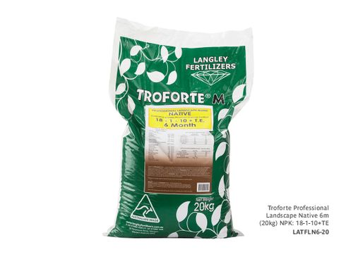 Troforte Prof. Lscape Native 6m (20kg) 18-1-10+TE + Microbes and Minerals