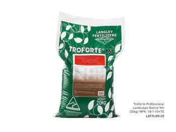 Troforte Prof. Lscape Native 9m (20kg) 18-1-10+TE + Microbes and Minerals