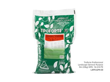 Troforte Prof. Lscape General Purpose 9m (20kg) 16-3-9+TE + Microbes and Minerals