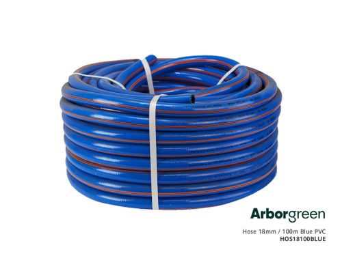 Hose 18mm / 100m Blue PVC