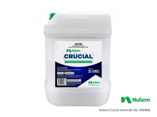 Nufarm Crucial 600g/L Glyphosate - 20L