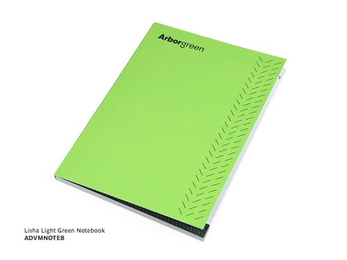 Lisha Light Green Notebook