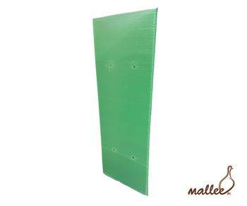 Mallee Flute Tree Guard 600mm High, 200mm sides - PERFORATED
